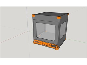 anet a8 tam kasa tasarımı 3d yazıcı aksesuarları 3d print model - Mito3D