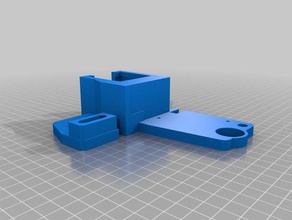 extruder mount 3d printer accessories 3d print model - Mito3D