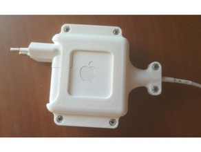 macbook chargeur de réparation ordinateur 60w adaptateur secteur le magsafe cordon d'alimentation bloc la 3d print model - Mito3D