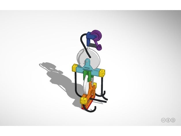 kablo mekanizması joystick diy animatronik tamirci kasnak özel efektler dokunaç tel halat 3D print model - Mito3D