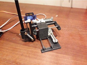 mini cnc de la cortadora electrónica arduino uno dvd grbl plotter motor paso a 3d print model - Mito3D