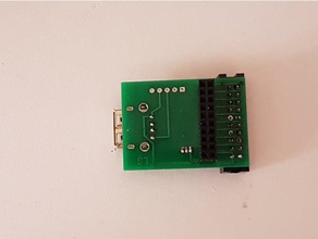 ıdc 20 pin dişi şerit kablo kapağı 3d print model - Mito3D