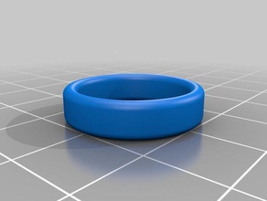 my customized blank ring customizer jewelry 3d print model - Mito3D