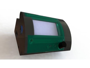 boitier ventil v3 rampas arduino lcd12864 ventilador de la caja Impresora 3d las piezas caso pantalla lcd 14 3d print model - Mito3D