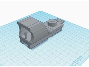 nerf sight 1 toys & games rail scope 3d print model - Mito3D