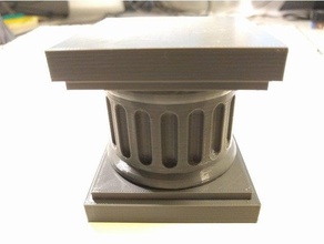 fácil de impresión pedestal las esculturas 3d print model - Mito3D