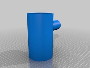 regenton 80 mm vulautomaat Kunst-tools 3d print model - Mito3D