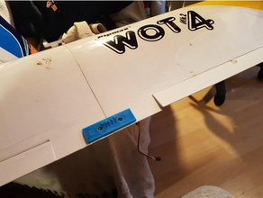 wot 4 wing brace r c vehicles plate wot4 3d print model - Mito3D