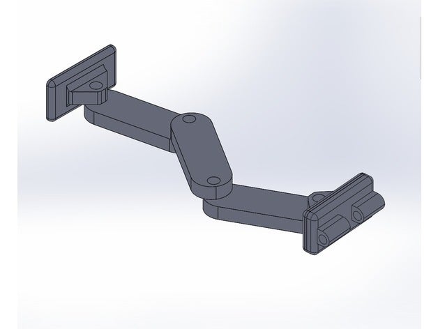 montagem de câmera logitech c270 suporte 3D print model - Mito3D