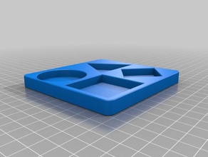 baby puzzle figure géométrique puzzles 3d print model - Mito3D
