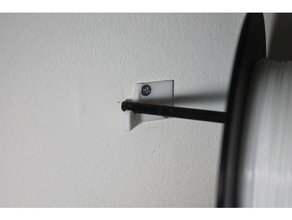 wall mount spool holder 3d printer parts 3d print model - Mito3D