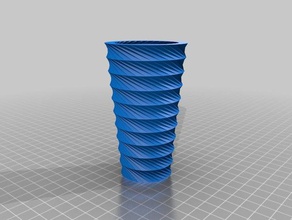 meine individuelle vase Dekor kundengebundene 3d print model - Mito3D