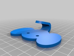 elephant gancio organizzazione 3d print model - Mito3D