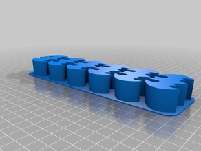 baticubetera bati-Eis-batman Küche und Esszimmer batman Eis - Eis-Behälter 3d print model - Mito3D