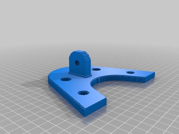 3d slash de base 3D print model - Mito3D