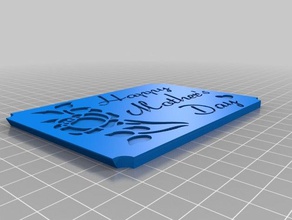 mothers day 4 plaque signs & logos mother mothersday 3d print model - Mito3D
