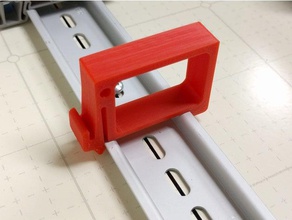 din rail clip basic in der Robotik die Automatisierung din-schiene 3d print model - Mito3D