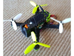 hotwirex140 v2 yarış mini quadcopter çerçeve x 140 mm r c araçlar 1104 miniquadcopter dört betaflight diydrones drone gerçek inav miniquad quadrocopter 3d print model - Mito3D