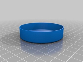 my customized round tray 64x15 organization 3d print model - Mito3D