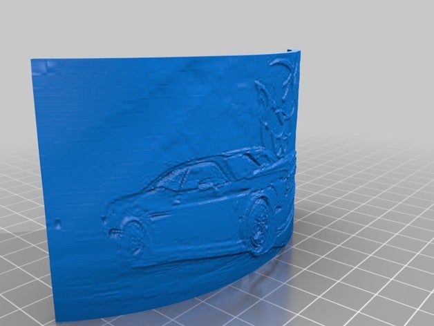 dodge demon lythophane L'impression 3d 3D print model - Mito3D