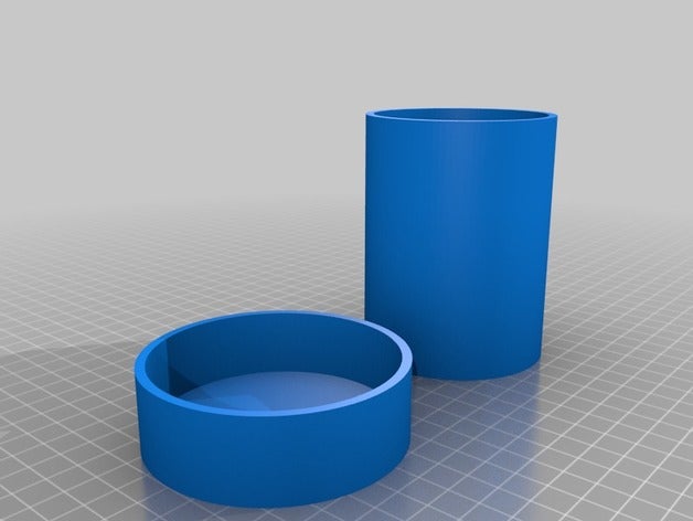 my customized einfache box 60x90 household 3D print model - Mito3D