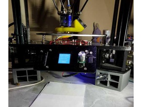ezt3d t1 stand Impresora 3d accesorios cuadro delta de la impresora ezt pie 3d print model - Mito3D