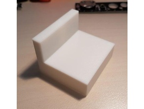 ikea lillangen cabinet bracket cover - deeper version replacement parts 3d print model - Mito3D