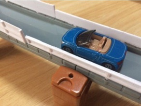 guardrail tomica sistema brinquedos de construção tomy 3d print model - Mito3D