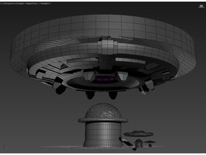 drone induzione stazione caricabatterie art veicolo autonomo cargo droni 3d print model - Mito3D