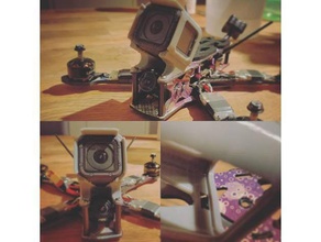alien gopro montage de 30 impulsion rc r c véhicules degré fpv support caméra session impulserc étranger 3d print model - Mito3D