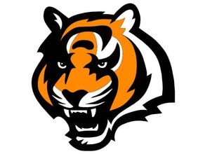 bengals tiger logo işaretler ve logolar 3d logosu rozet cincinnati futbol takımı nfl 3d print model - Mito3D