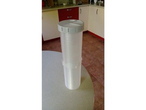 pasta portion dispenser - flexible lid kitchen & dining 3d print model - Mito3D