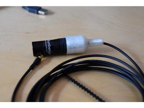 cable de caso rumberger k1x microfon el audio 3d print model - Mito3D