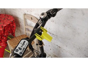 téléphone titulaire du vélo pliant sport et loisirs 3d print model - Mito3D