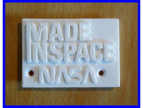 gemacht space nasa-original Schilder & logos 3d-drucken der nasa Replikat 3d print model - Mito3D