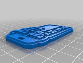 ms mere keychains customized 3d print model - Mito3D