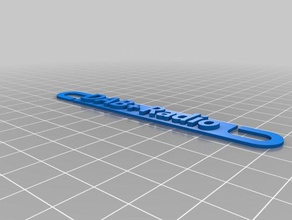 customized cable labels - dab+ radio organization 3d print model - Mito3D