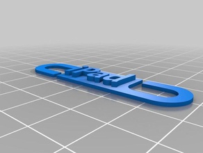 customized cable labels - ipad organization 3d print model - Mito3D