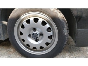 lupo hubcap automotive 3d print model - Mito3D