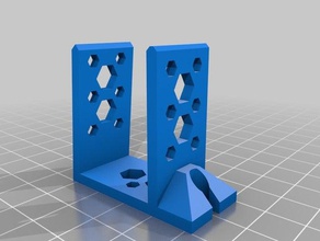 singolo cavo catcher office su misura 3d print model - Mito3D