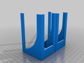suporte de parede roteador mitrastart movistar organização a fibra montagem na 3d print model - Mito3D
