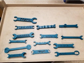 make wrench project hand tools bolt engineering tool mars nasa nut space 3d print model - Mito3D