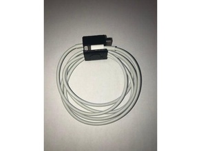 câble de foudre organisateur ordinateur apple clip support la gestion des câbles le chargeur cordon l'iphone l'éclairage puissance 3d print model - Mito3D