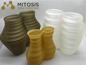 Mitose vase Sammlung Dekor 3d print model - Mito3D