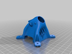 realacc furioso 220 pod w fili del motore e guide per antenna rx tubo titolari La stampa 3d 3d print model - Mito3D