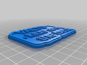 reasonpurple keychains customized 3d print model - Mito3D