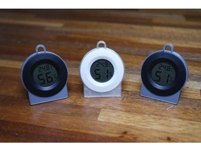 temperature humidity meter stand household supplies freezer fridge sensor hygrometer test thermometer 3d print model - Mito3D