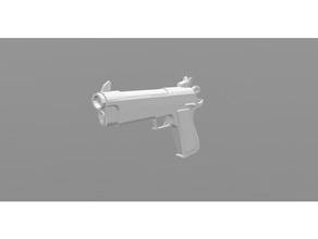 fortnite pistola arma video giochi gioco di stampa 3d print model - Mito3D