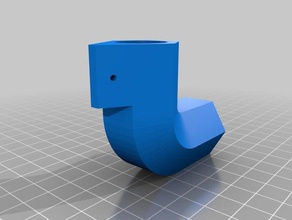 figo soporte trasero del animal doméstico de la silla ruedas sansón pug las mascotas personalizado 3d print model - Mito3D
