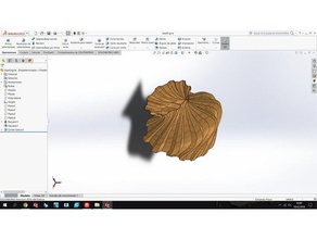 vaso muito a arte espiralada florero flor o de espiral impressão 3d print model - Mito3D